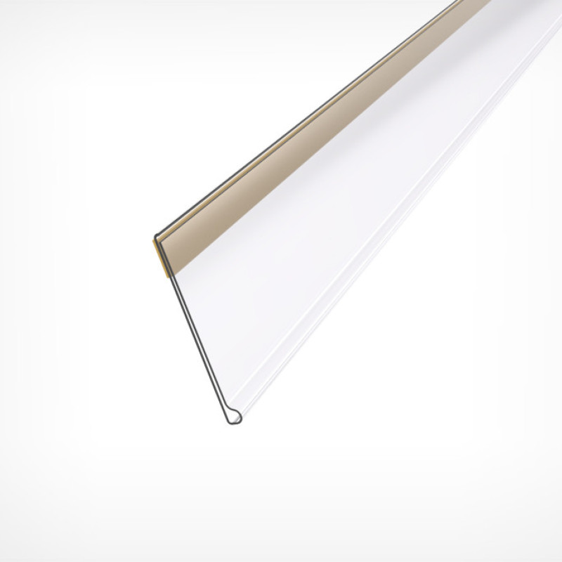 DBR39 Цінникотримач поличковий самоклеючий Прозорий, 1250