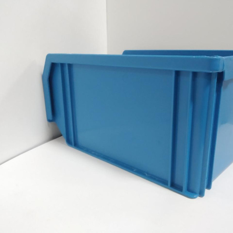 Ящик-лоток 701 ПРЕМІУМ синій 230х145х125 мм блакитний складський
