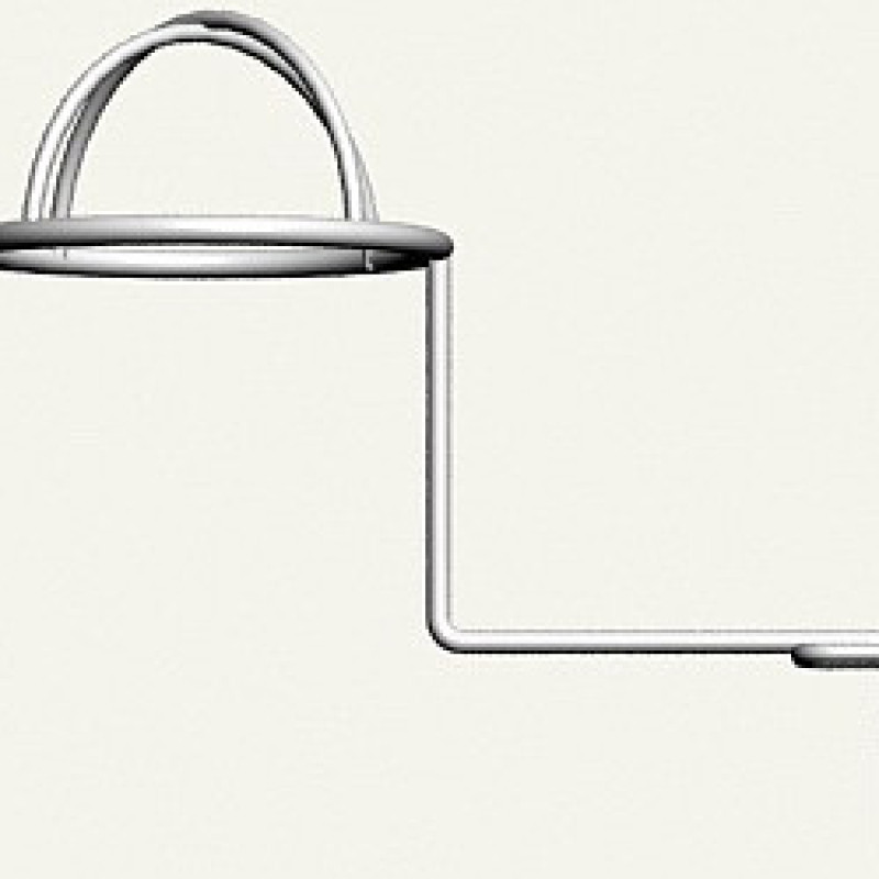 Гачок для шапок сферичний, 160 мм (обрати кріплення)