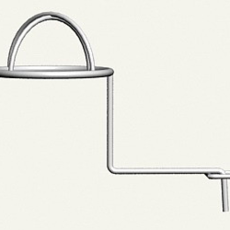 Гачок для шапок сферичний, 160 мм (обрати кріплення)