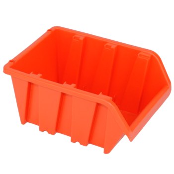Ящик контейнер 160х100х85 мм 702 АЛЬТЕРНАТИВА  для зберігання метизів Помаранчевий