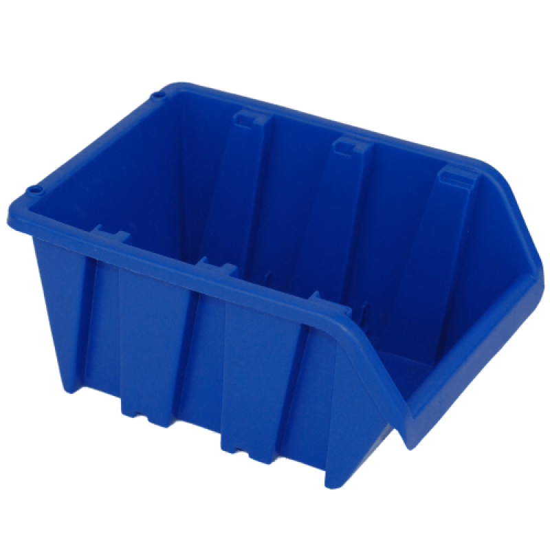 Ящик контейнер 160х100х85 мм 702 АЛЬТЕРНАТИВА  для зберігання метизів Синій
