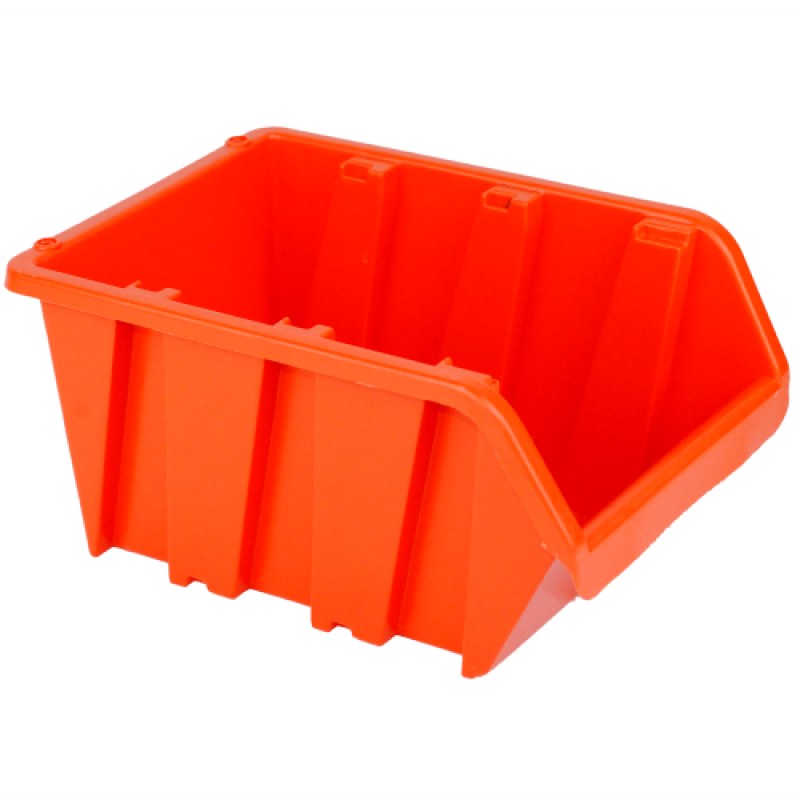 Ящик 701 АЛЬТЕРНАТИВА 230х160х120 мм для зберігання метизів Помаранчевий