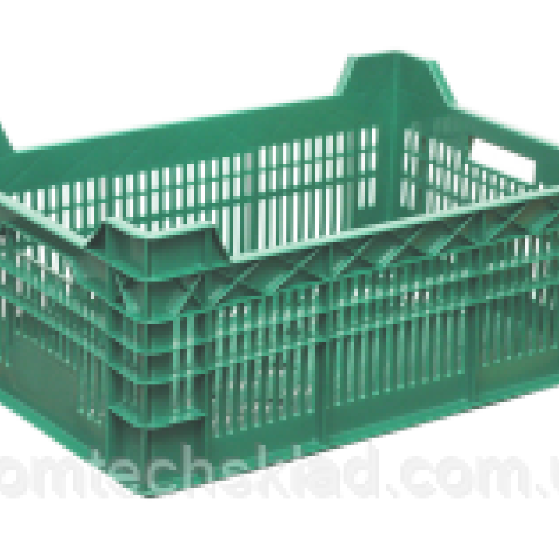 Ящик пластиковий 600*400*260/220 мм кольоровий вторинний тип 3