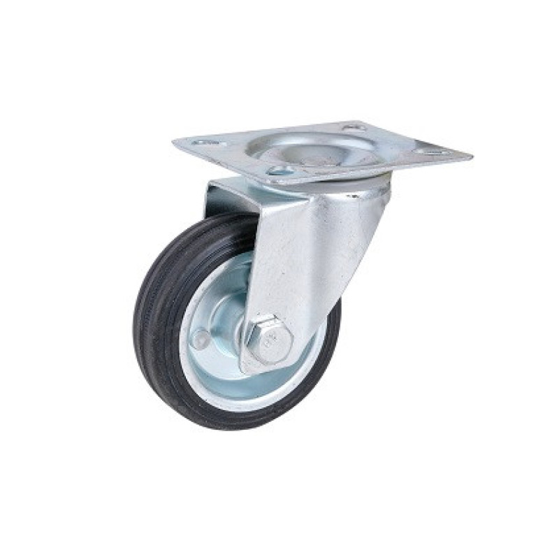 Колеса з поворотним кронштейном з майданчиком 75 мм, Польща