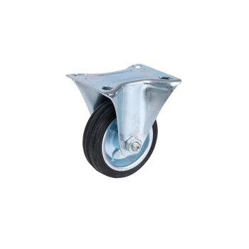 Колесо з неповоротним кронштейном 75 мм для візків (Польща)