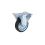 Колесо з неповоротним кронштейном 75 мм для візків (Польща)