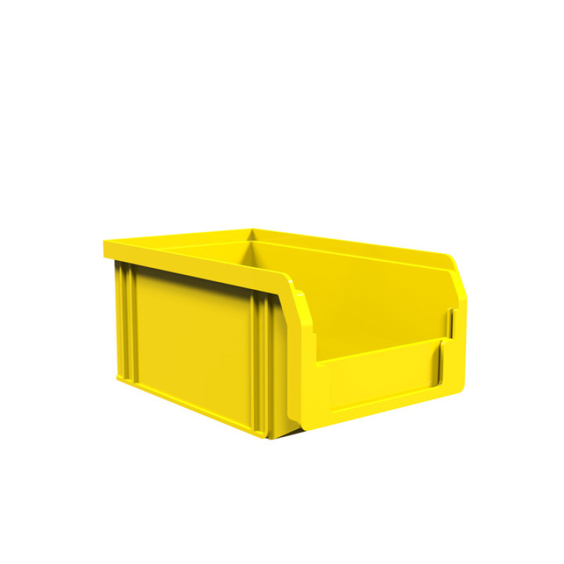 Ящик-бокс 702 ПРЕМІУМ 170х100х70 мм для склада жовтий