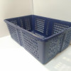 Ящик пластиковий перфорований 350х235х130 синій