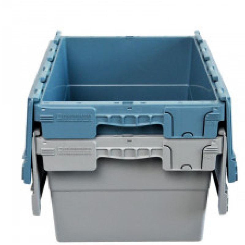 Ящик пластиковий 600х400х295 с кришкою для дистрибуції N6428-ALC