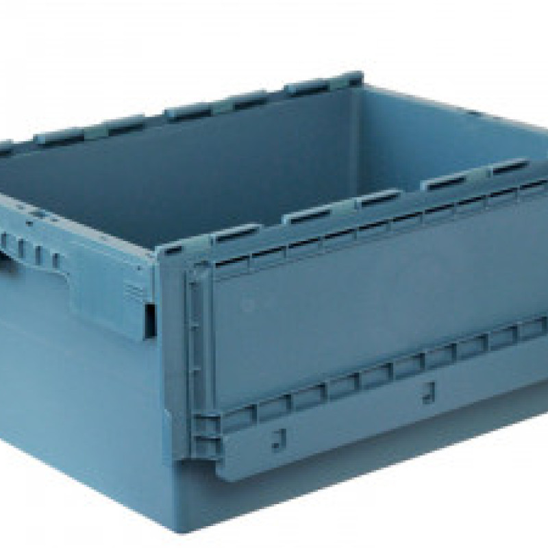 Ящик пластиковий 600х400х295 с кришкою для дистрибуції N6428-ALC