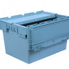 Ящик пластиковий з кришкою 600х400х345 для дистрибуції N6433-ALC