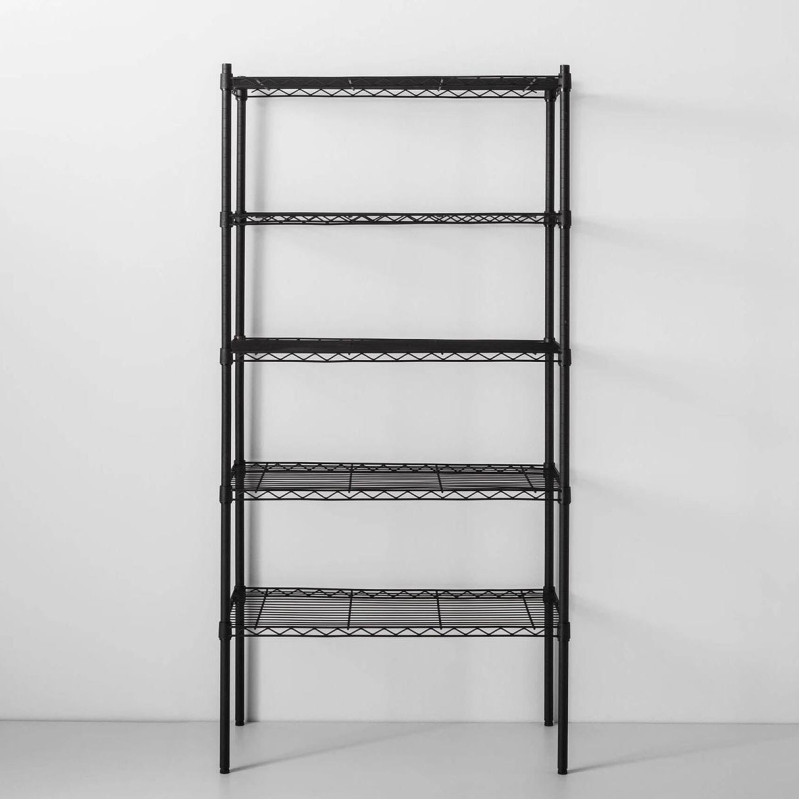 Стелаж  FULLWAY METAL 5 полиць 90х35х180