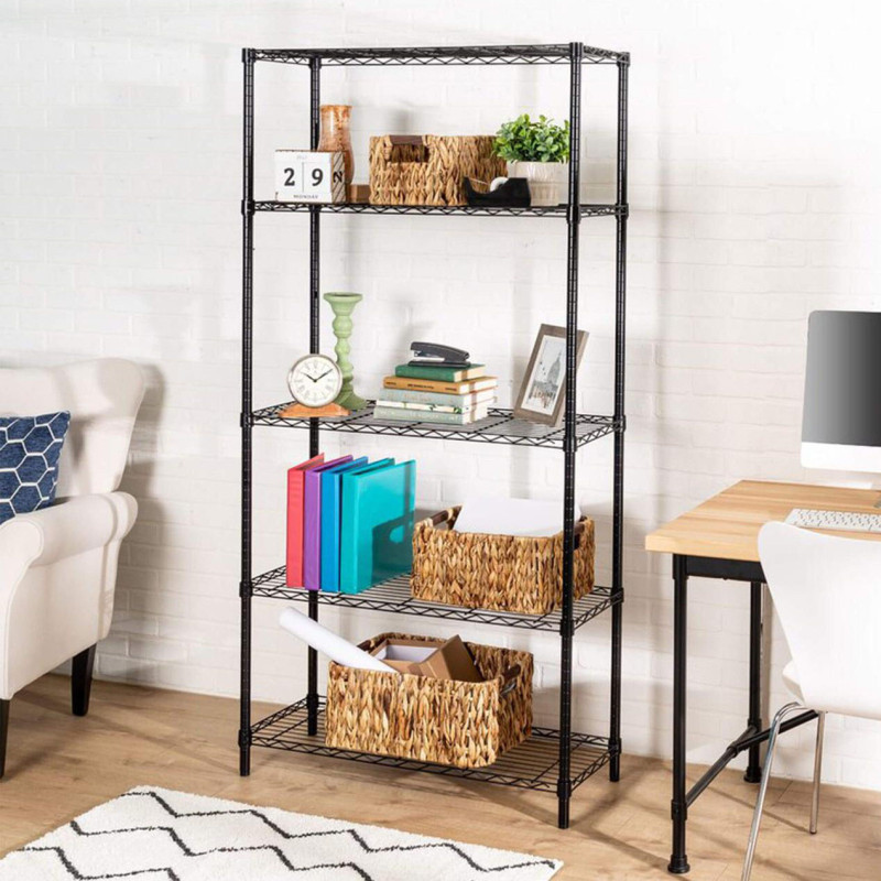 Стелаж  FULLWAY METAL 5 полиць 90х35х180