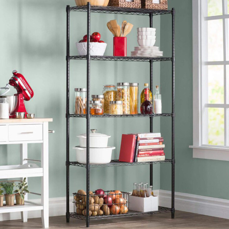 Стелаж  FULLWAY METAL 5 полиць 90х35х180