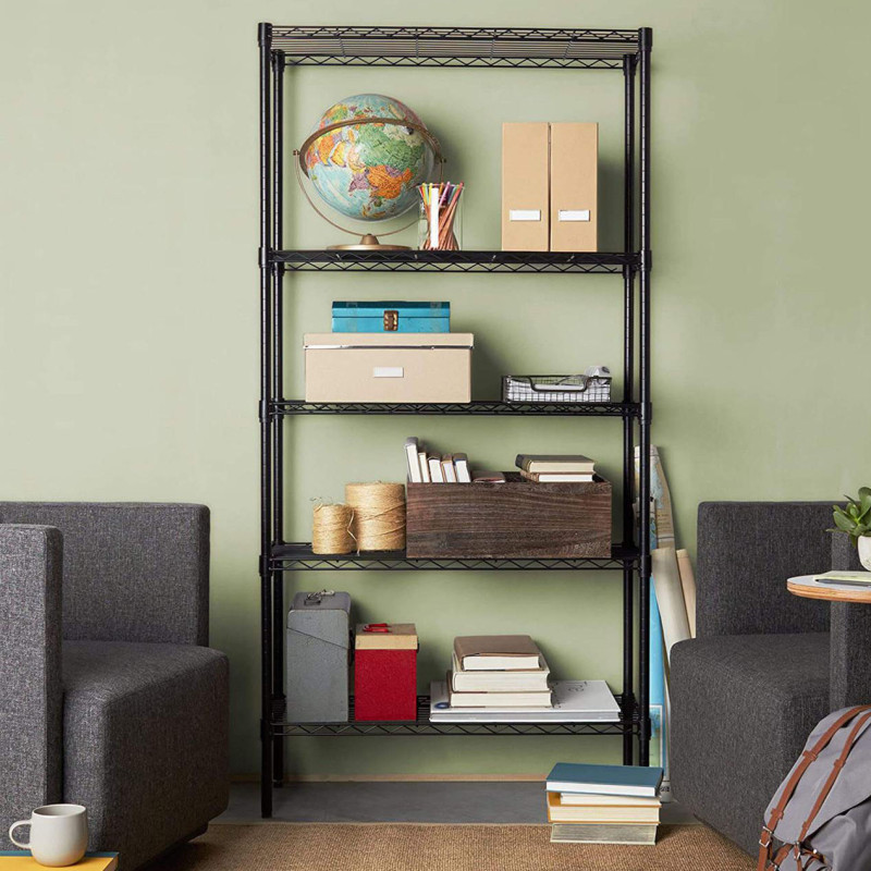 Стелаж  FULLWAY METAL 5 полиць 90х35х180