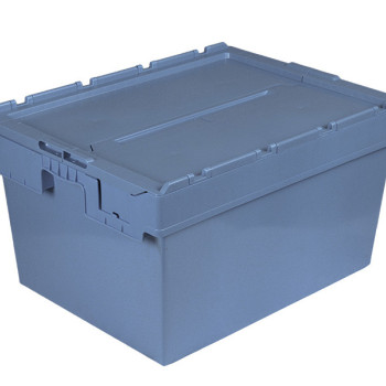 Ящик пластиковий з кришкою 800х600х440 для дистрибуції