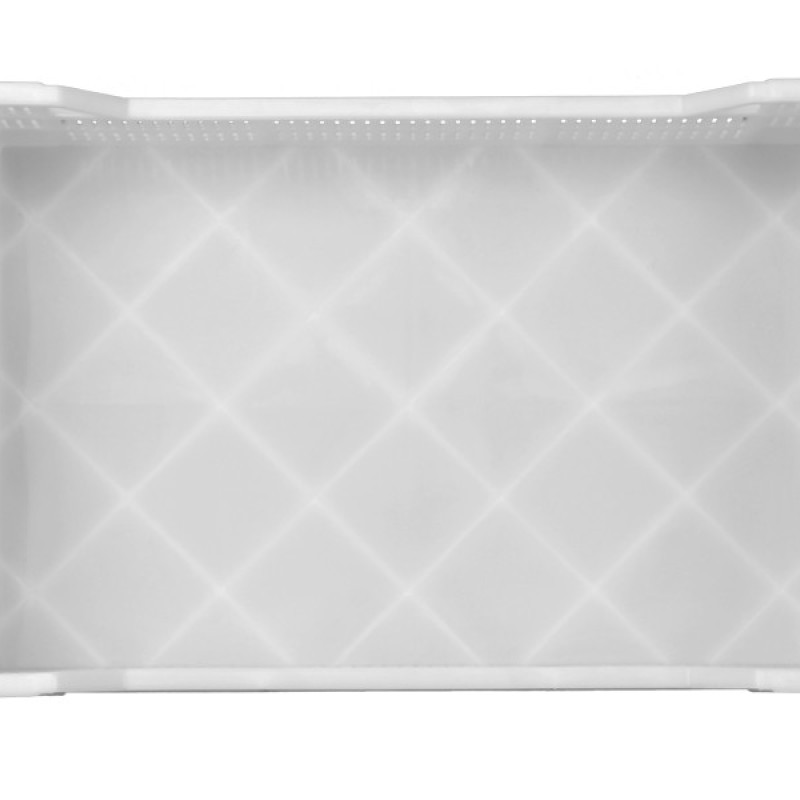 Ящик пластиковий 600х400х160/120 кольоровий цільне дно