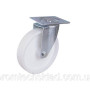 Колесо поворотне з підшипником ковзання 32 мм, поліпропілен (15 кг навантаження)
