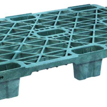 Палета полімерна чорна 1200х800х140 (втор.) тип 3