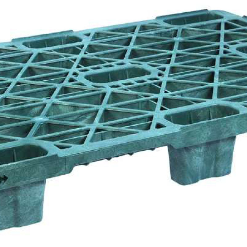 Палета полімерна чорна 1200х800х140 (втор.) тип 3