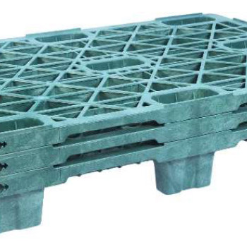 Палета полімерна чорна 1200х800х140 (втор.) тип 3