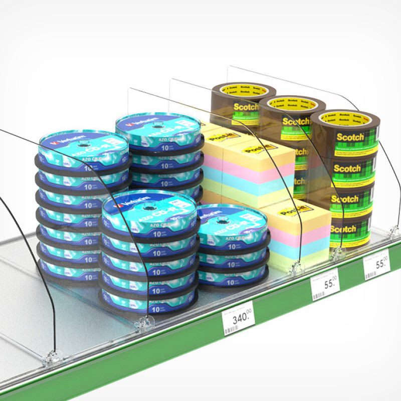 DIV200 Пластиковий роздільник висотою 200 мм, довжиною 385 мм