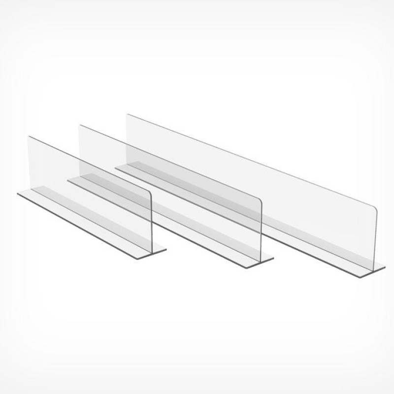 DIVТ-80 Розділювач пластиковий висотою 80 мм на Т-основі довжиною 280 мм