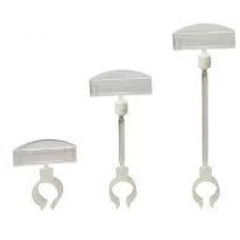 Цінник для ковбаси прозорого кольору Ø20 мм 50