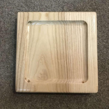 Монетниця дерев'яна світла (не лакована)