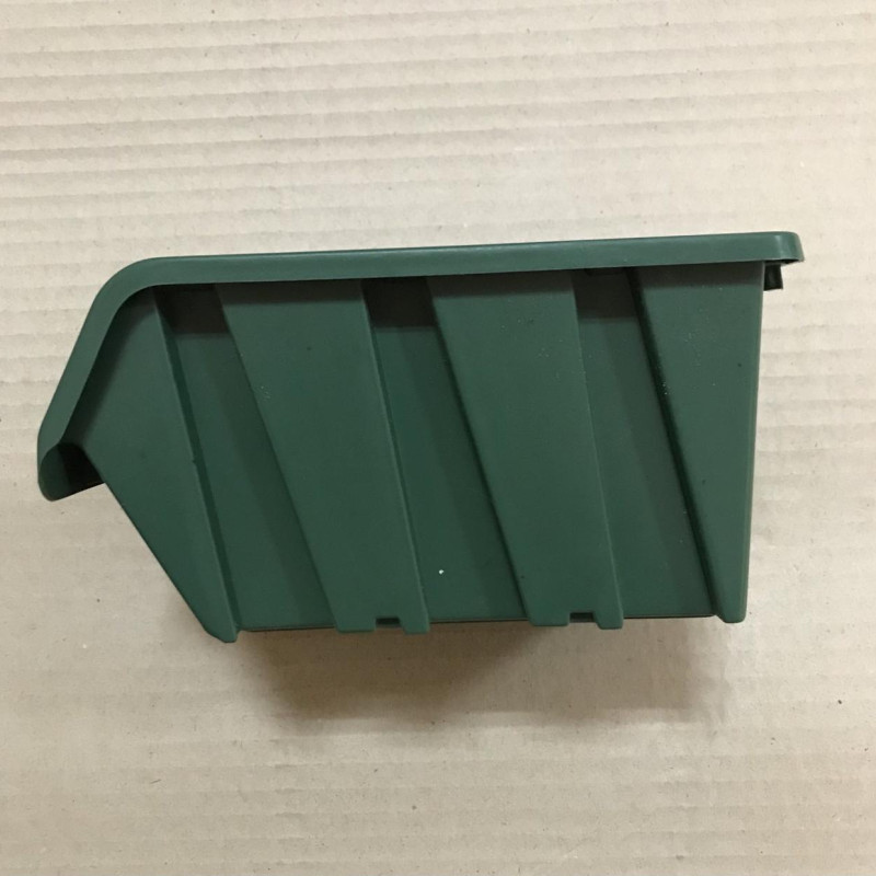 Ящик контейнер 160х100х85 мм 702 АЛЬТЕРНАТИВА  для зберігання метизів зелений