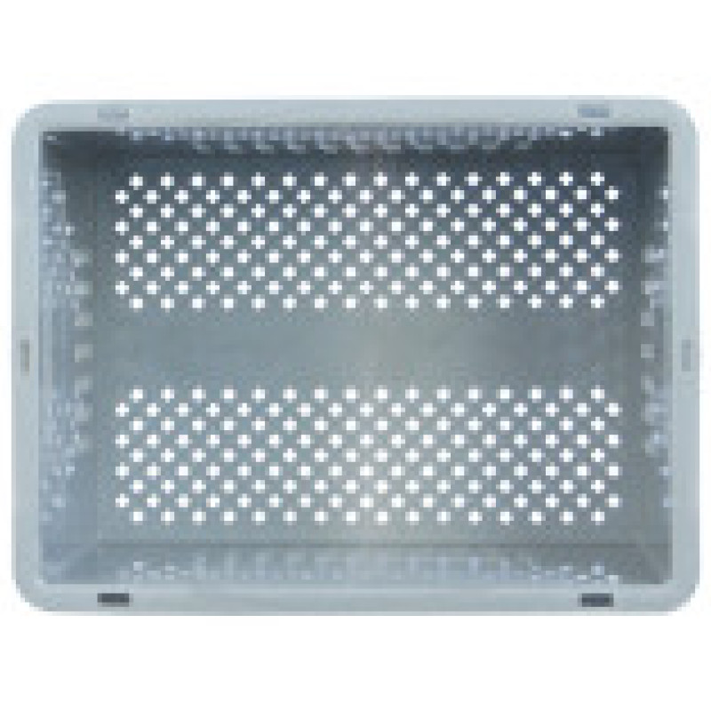 Ящик пластиковий 400х300х270 мм перфорований