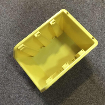 Ящик 701 АЛЬТЕРНАТИВА 230х160х120 мм для зберігання метизів жовтий