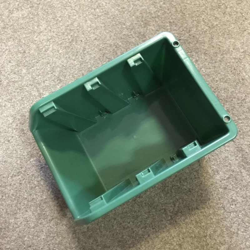 Ящик 701 АЛЬТЕРНАТИВА 230х160х120 мм для зберігання метизів зелений