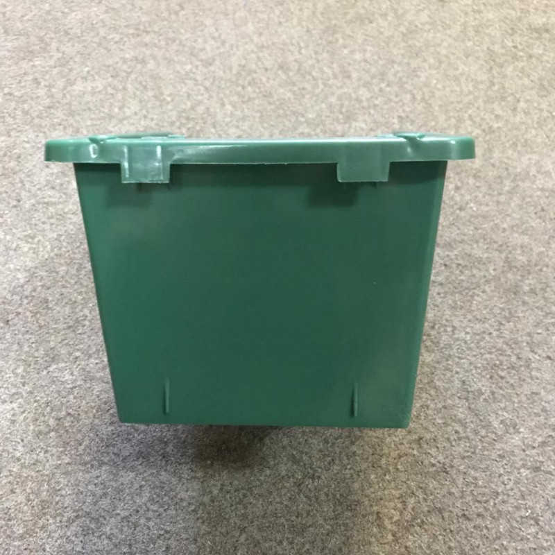 Ящик 701 АЛЬТЕРНАТИВА 230х160х120 мм для зберігання метизів зелений