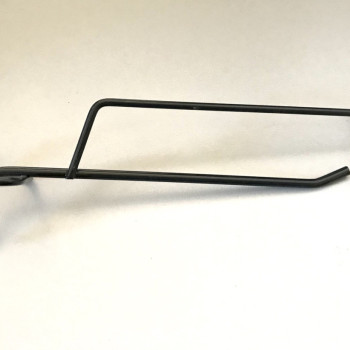 Гачок одинарний із цінникотримачем на перфорацію (крок 45 мм), довжина 200 мм