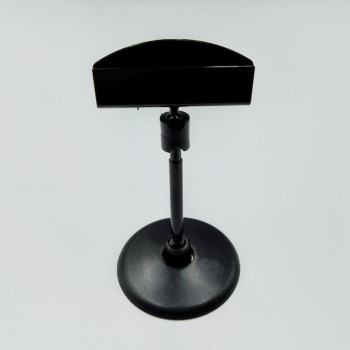 Цінник-тримач на круглій підставці BASE-CLIP чорний 50