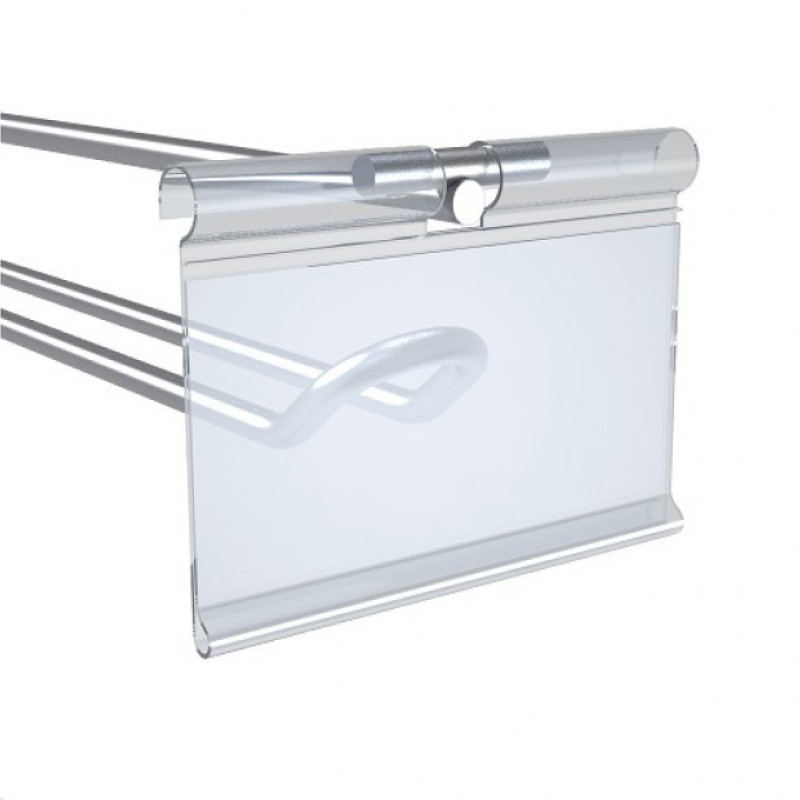 VH39 Цінникотримач на гачок відкидний, 70 мм