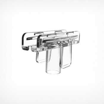 T-S Т-тримач пластикових рамок із бічними фіксаторами прозорий