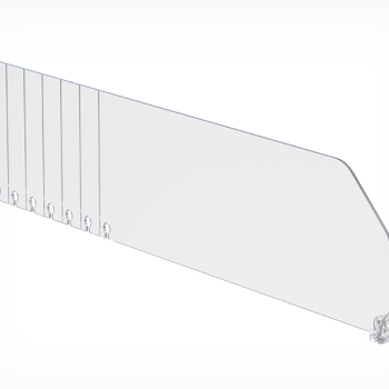 DIV120 роздільник Пластиковий висотою 120 мм без обмежувача (335-485 мм)