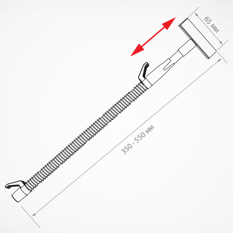 Універсальний тримач рамки 360-530 см