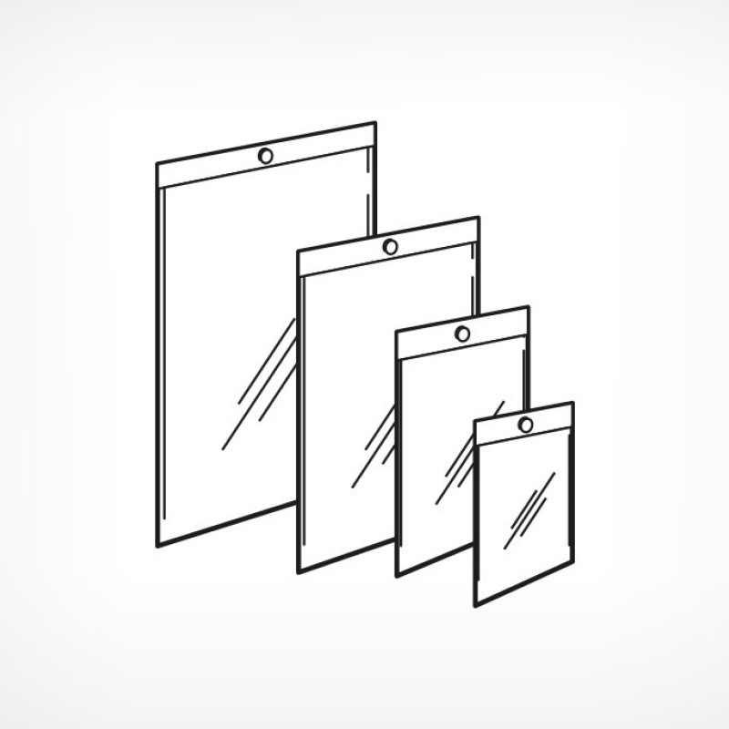 FW-А5 Кишеня підвісна із поліетилену (4 отвори)