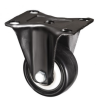Колесо меблеве 40 мм в неповоротному кронштейні з майданчиком