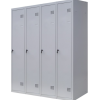 Шафа для одягу 1800х1600х500 мм металева чотирьохкамерна, однорівнева (без пдв)