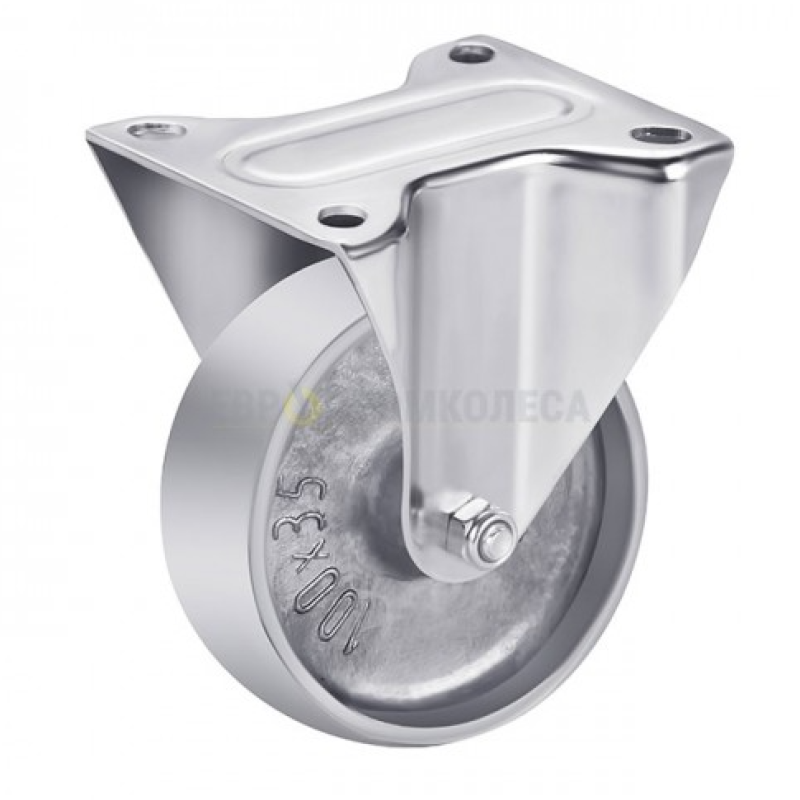 Колесо 100 м термо (260°С) у стандартному кронштейні (непоротне)