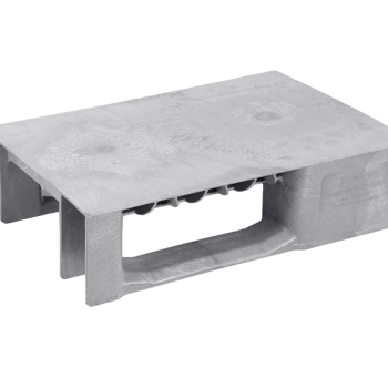 Піддон пластиковий суцільний гігієнічний 590х390х150 мм