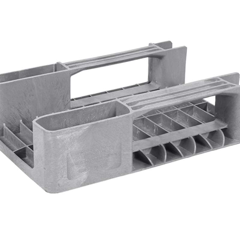 Піддон пластиковий суцільний гігієнічний 590х390х150 мм вторинний