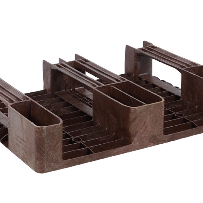 Піддон пластиковий суцільний гігієнічний 800х600х150 мм вторинний