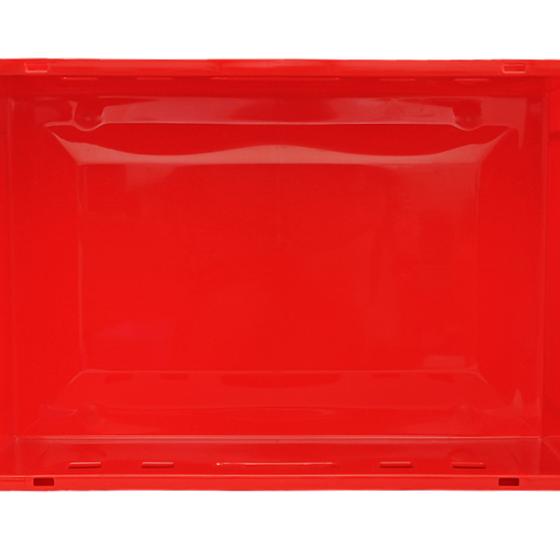 Ящик пластиковий 600х400х200 Е2 червоний (вага 2.0 кг)