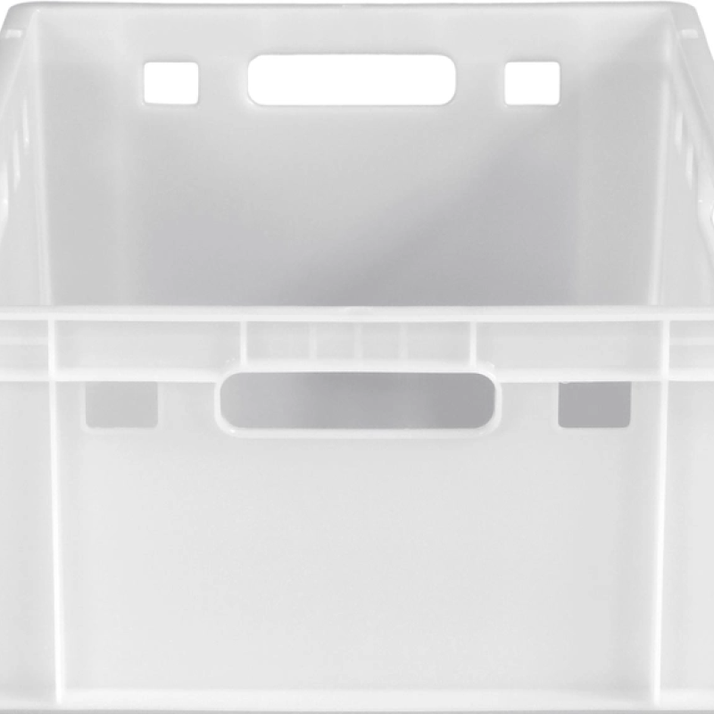 Ящик пластиковий 600х400х200 Е2 білий (вага 2.0 кг)